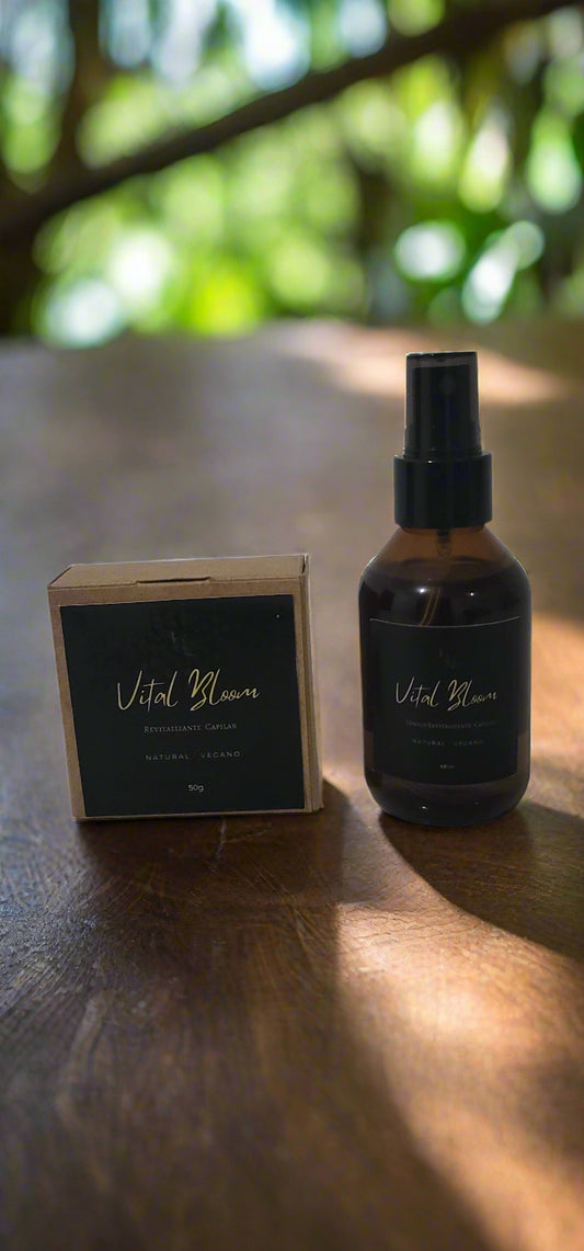 Brown bottle with black cap and matching box on a white background